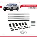 Nissan Rogue Sport 2017-2022 Arası ile Uyumlu BASIC Model Ara Atkı Tavan Barı Gri 3 Adet
