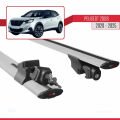 Peugeot 2008 II (P24) 2020 ve Sonrası ile Uyumlu HOOK Model Ara Atkı Tavan Barı Gri 2 Adet