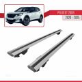 Peugeot 2008 II (P24) 2020 ve Sonrası ile Uyumlu HOOK Model Ara Atkı Tavan Barı Gri 2 Adet