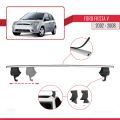Ford Fiesta 5 2002-2008 Arası ile Uyumlu ACE-4 Ara Atkı Tavan Barı Gri 2 Adet
