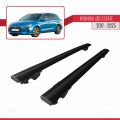 Hyundai i30 3 (PD) SW 2017 ve Sonrası ile Uyumlu HOOK Model Ara Atkı Tavan Barı Siyah 2 Adet