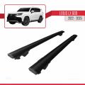 Lexus LX 600 2022-2025 Arası ile Uyumlu HOOK Model Ara Atkı Tavan Barı Siyah 2 Adet