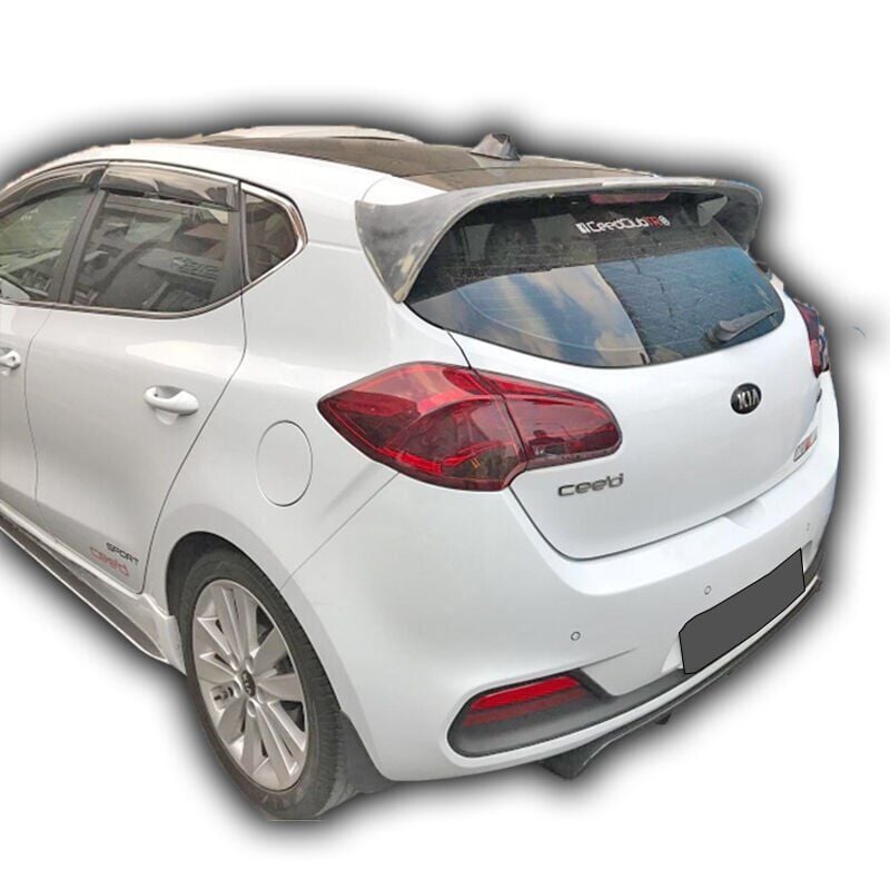 Kia Ceed 2012-2016 Uyumlu Yedek Parça Spoiler Boyasız