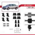Opel Vectra C 2002-2010 Arası ile Uyumlu ACE-4 Ara Atkı Tavan Barı Gri 2 Adet