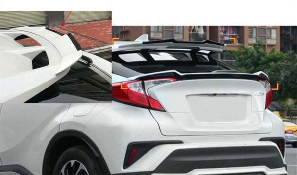 Toyota  C-HR (2016-2019) Arası Uyumlu Cam Üstü Spoiler