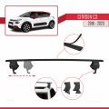 Citroen C3 III (SX/SY) 2016-2023 Arası ile Uyumlu ACE-4 Ara Atkı Tavan Barı Siyah 2 Adet