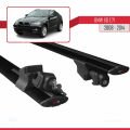 BMW X6 (E71) 2008-2014 Arası ile Uyumlu HOOK Model Ara Atkı Tavan Barı Siyah 2 Adet