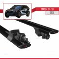 Mazda CX-70 2025 ve Sonrası ile Uyumlu HOOK Model Ara Atkı Tavan Barı Siyah 2 Adet