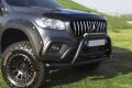 Mercedes X-Class 2017+ Uyumlu Off Road Ön Tampon Koruma Demiri Siyah Face Off AQM4WD
