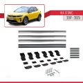 Kia Stonic 2017 ve Sonrası ile Uyumlu BASIC Model Ara Atkı Tavan Barı Gri 3 Adet