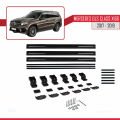 Mercedes GLS Class X166 2017-2019 Arası ile Uyumlu BASIC Model Ara Atkı Tavan Barı Siyah 3 Adet