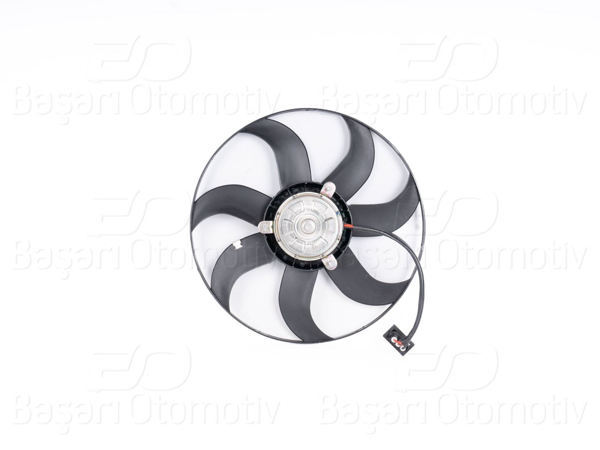 Volkswagen Polo 2002 Sonrası Fan Motoru Davlumbazsız (390mm-3 Fis-7 Kanat)