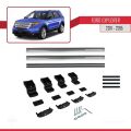 Ford Explorer 5 (U502) Pre-Facelift 2011-2015 Arası ile Uyumlu BASIC Model Ara Atkı Tavan Barı Gri 2 Adet