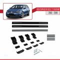 Volkswagen Golf 7 (5G) Variant 2013-2019 Arası ile Uyumlu BASIC Model Ara Atkı Tavan Barı Siyah 2 Adet