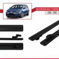 Volkswagen Golf 7 (5G) Variant 2013-2019 Arası ile Uyumlu BASIC Model Ara Atkı Tavan Barı Siyah 2 Adet
