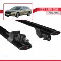 Skoda Superb Combi 2024 ve Sonrası ile Uyumlu HOOK Model Ara Atkı Tavan Barı Siyah 2 Adet