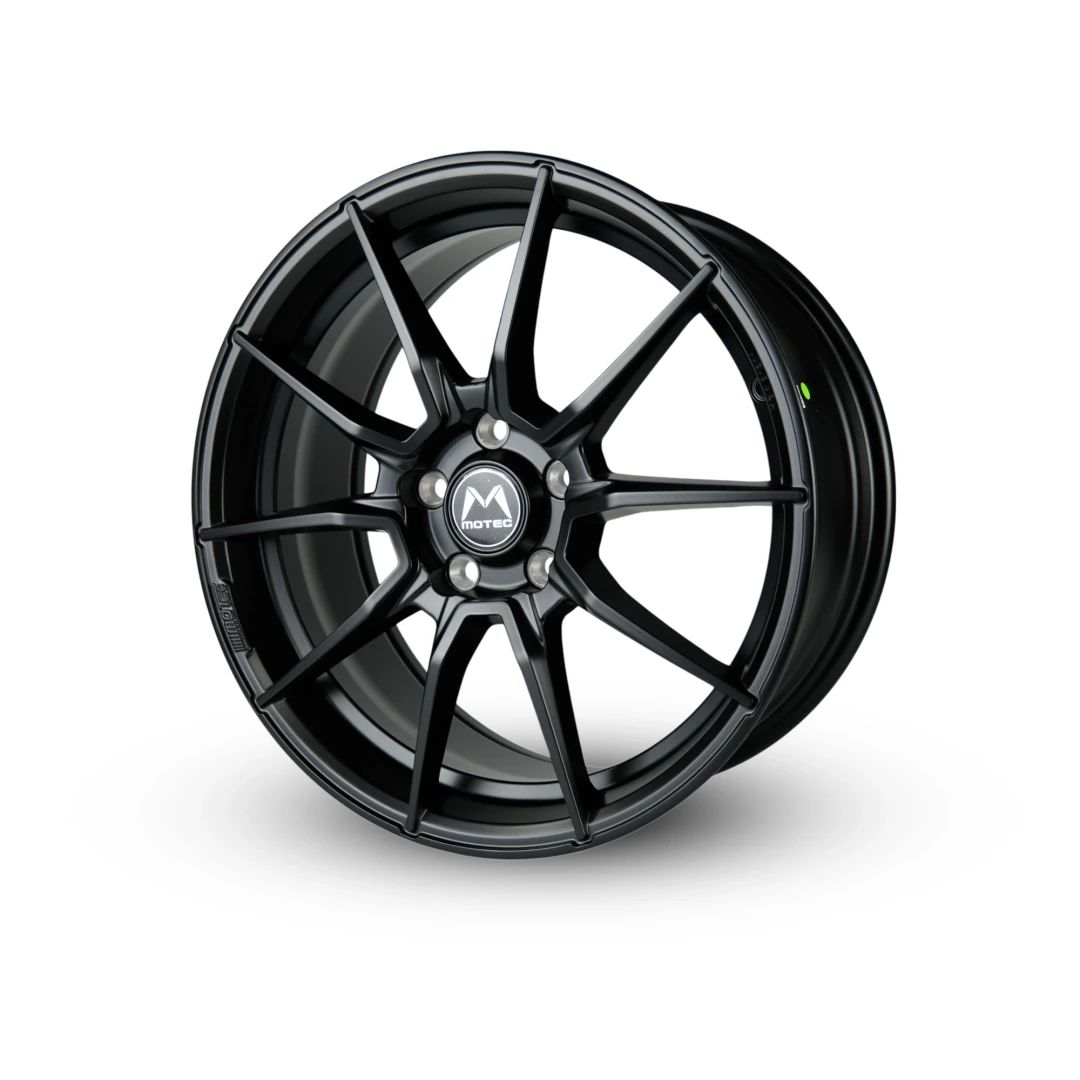Motec MCR2-Ultralight Matt Black 7x17 4x100 ET42 Ø63.4 Takım Jant (4 Adet)