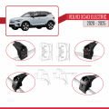 Volvo XC40 (Elektrik) 2020 ve Sonrası ile Uyumlu ACE-2 Ara Atkı Tavan Barı Gri 2 Adet
