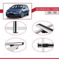 Volkswagen Golf 7 (5G) Variant 2013-2019 Arası ile Uyumlu BASIC Model Ara Atkı Tavan Barı Gri 2 Adet