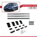 Volkswagen Golf 7 (5G) Variant 2013-2019 Arası ile Uyumlu BASIC Model Ara Atkı Tavan Barı Gri 2 Adet