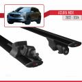 Jaguar XF Sportbrake 2015 ve Sonrası ile Uyumlu HOOK Model Ara Atkı Tavan Barı Siyah 2 Adet