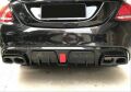 Mercedes W205 Uyumlu Difüzör ve Egzoz Seti