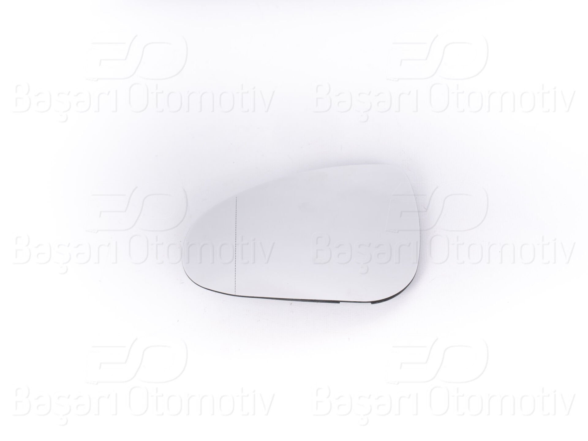 Volkswagen Touareg 2011 ve Sonrası Sol Isıtmalı Çizgili Yan Ayna Camı