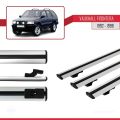 Vauxhall Frontera 1992-1998 Arası ile Uyumlu BASIC Model Ara Atkı Tavan Barı Gri 3 Adet