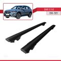 BMW X1 (F48) 2016-2022 Arası ile Uyumlu HOOK Model Ara Atkı Tavan Barı Siyah 2 Adet