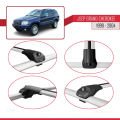 Jeep Grand Cherokee 2 (WJ) 1999-2004 Arası ile Uyumlu ACE-1 Ara Atkı Tavan Barı Gri 2 Adet