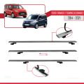 Ford Transit/Tourneo Connect 2 2014-2021 Arası ile Uyumlu BASIC Model Ara Atkı Tavan Barı Gri 2 Adet