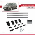 Volkswagen Golf Sportvan 2014-2017 Arası ile Uyumlu BASIC Model Ara Atkı Tavan Barı Gri 2 Adet