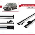Volkswagen Golf Sportvan 2014-2017 Arası ile Uyumlu BASIC Model Ara Atkı Tavan Barı Gri 2 Adet