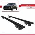 Audi SQ7 2024 ve Sonrası ile Uyumlu HOOK Model Ara Atkı Tavan Barı Siyah 2 Adet