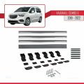 Vauxhall Combo E Life 2019-2022 Arası ile Uyumlu BASIC Model Ara Atkı Tavan Barı Gri 3 Adet