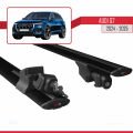 Audi Q7 2024 ve Sonrası ile Uyumlu HOOK Model Ara Atkı Tavan Barı Siyah 2 Adet