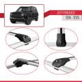 Jeep Renegade (BU) 2014 ve Sonrası ile Uyumlu ACE-1 Ara Atkı Tavan Barı Gri 2 Adet