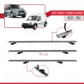 Ford Transit/Tourneo Connect 2002-2013 Arası ile Uyumlu BASIC Model Ara Atkı Tavan Barı Gri 2 Adet