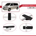 Volkswagen T5 Caravelle 2003-2015 Arası ile Uyumlu BASIC Model Ara Atkı Tavan Barı Siyah 2 Adet