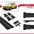 Kia Stonic 2017 ve Sonrası ile Uyumlu FLY Model Ara Atkı Tavan Barı Siyah 2 Adet