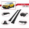 Kia Stonic 2017 ve Sonrası ile Uyumlu FLY Model Ara Atkı Tavan Barı Siyah 2 Adet