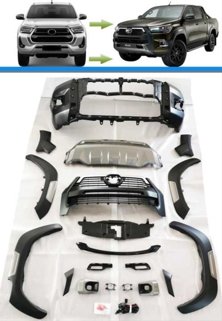 Toyota Hılux Revo 2020+ Uyumlu 2021 Rocco Facelıft