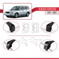 Subaru Forester (SF) 1997-2002 Arası ile Uyumlu ACE-2 Ara Atkı Tavan Barı Siyah 2 Adet