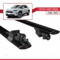 Toyota Yaris Cross 2020-2023 Arası ile Uyumlu HOOK Model Ara Atkı Tavan Barı Siyah 2 Adet