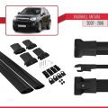 Vauxhall Antara 2007-2016 Arası ile Uyumlu FLY Model Ara Atkı Tavan Barı Siyah 2 Adet