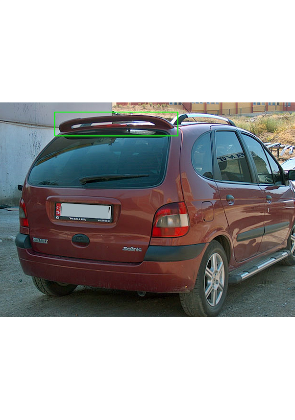 Renault Scenic Uyumlu Yedek Parça Spoyiler