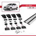 Vauxhall Mokka A (J13) 2012-2016 Arası ile Uyumlu ACE-2 Ara Atkı Tavan Barı Gri 2 Adet