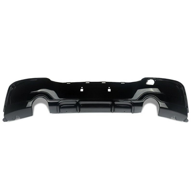 Bmw 1 Serisi F20 2011-2015 MT Tampon İçin Çift Çıkış Difüzör (Tekli Çıkış)