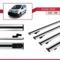 Peugeot Expert 2 2007-2016 Arası ile Uyumlu BASIC Model Ara Atkı Tavan Barı Gri 4 Adet