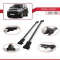 Vauxhall Antara 2007-2016 Arası ile Uyumlu FLY Model Ara Atkı Tavan Barı Gri 2 Adet